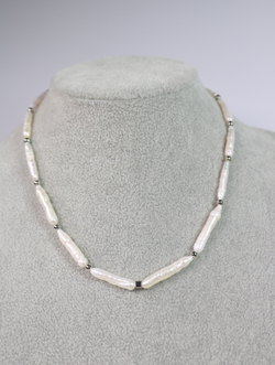 Чокер из барочного жемчуга «Жемчужный штрих»