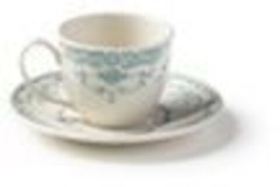 Кофейная пара H 5,4 Ø 6,4 см H 1,7 Ø 12 см