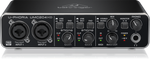 Behringer UMC204HD внешний аудио интерфейс, 24 бит/192кГц, 2 вх./4 вых., USB