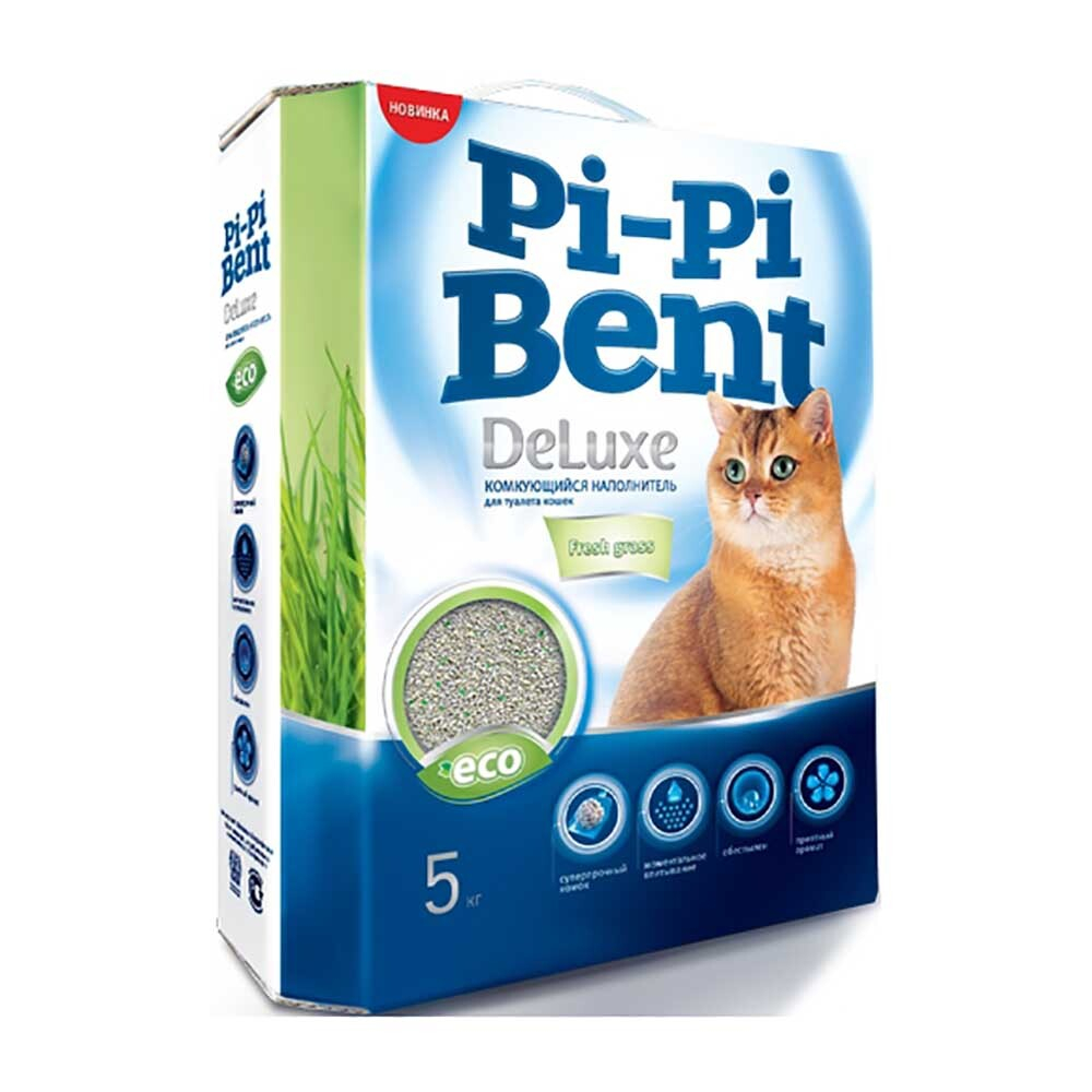 Pi-Pi Bent DeLuxe - наполнитель глиняный (комкующийся)