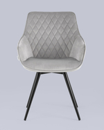 Стул вращающийся Сеул велюр светло-серый