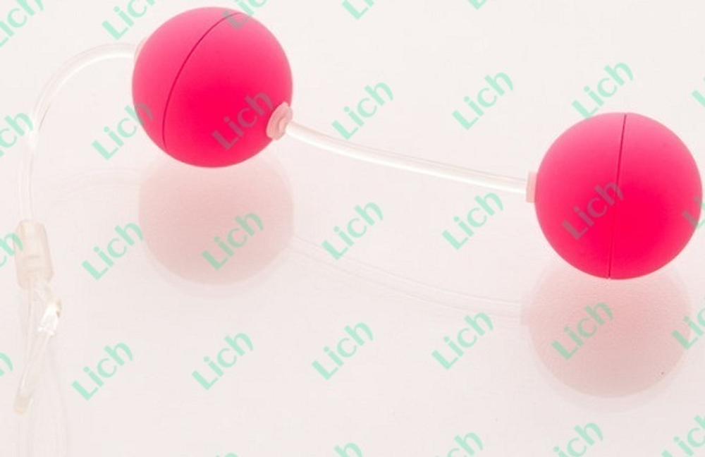 Розовые вагинальные шарики