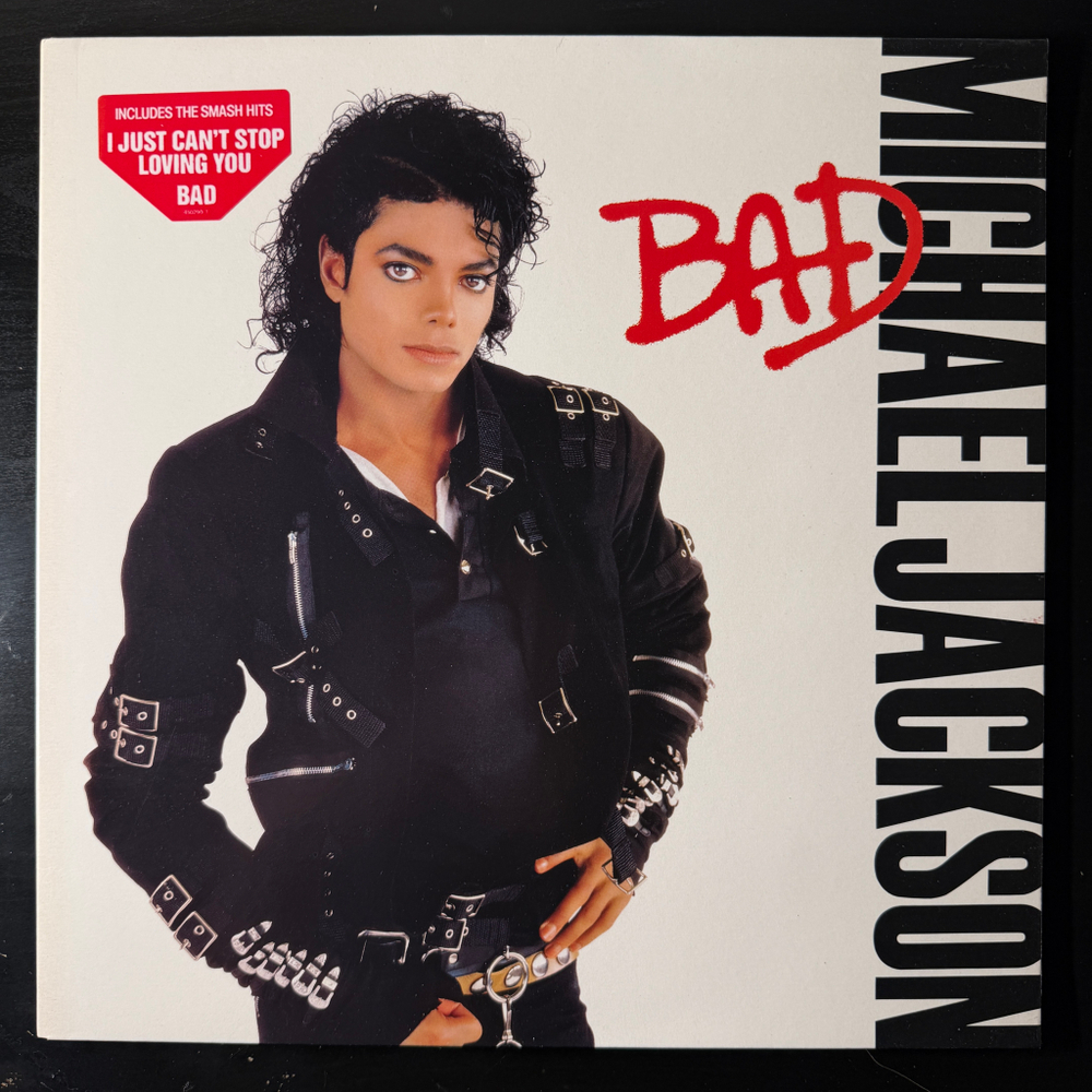 Michael Jackson - Bad (Голландия 1987г.)