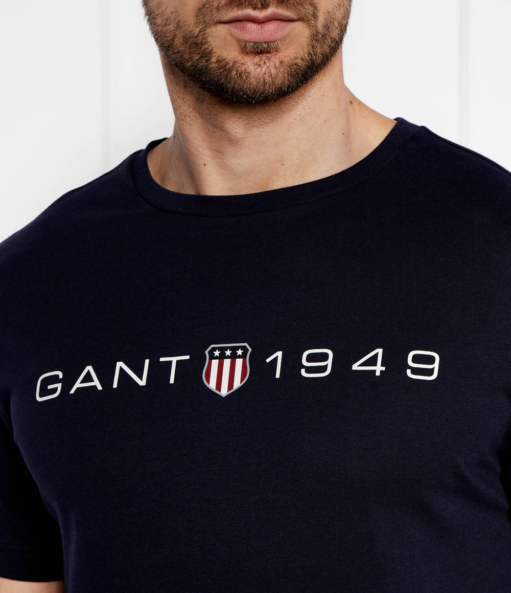 Футболка PRINTED GRAPHIC Gant - темно-синий(2003242)