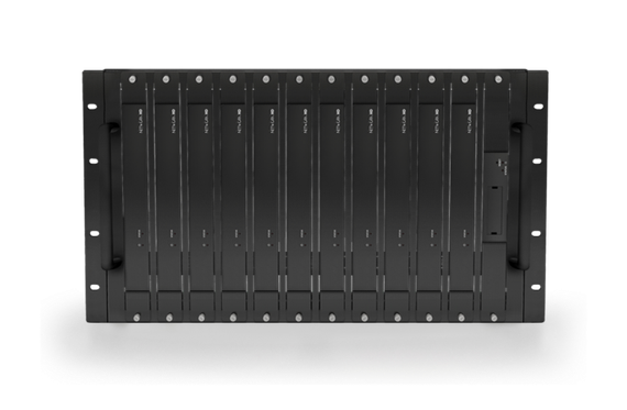 Wyrestorm NHD-000-RACK4 - установочное шасси в 19" стойку для NetworkHD™ 100/200/400/CTL, ENA-MINI, 6U, 12 слотов