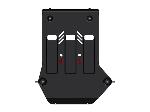 Защита КПП (2,5 мм, сталь) для Mercedes GLE-Class 2016-2018 (350d 4Matic) Sheriff.13.3076