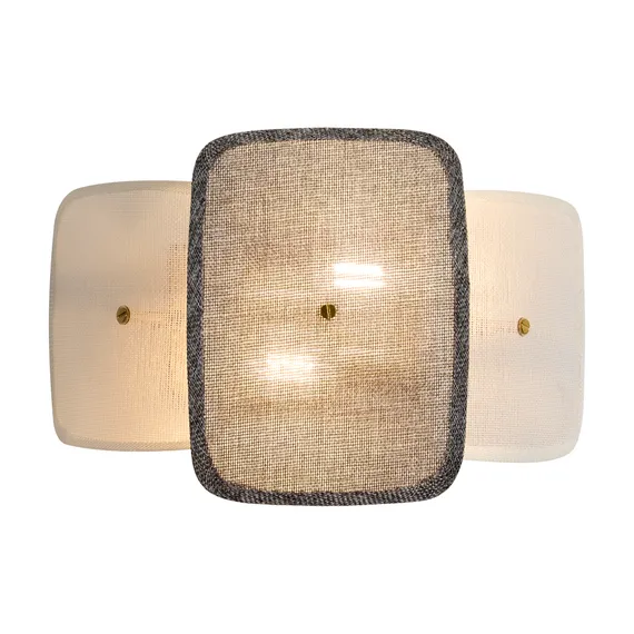 Настенный светильник (бра) FR5578WL-02G Маффл / Maffle E14x2 Freya fr5578wl-02g