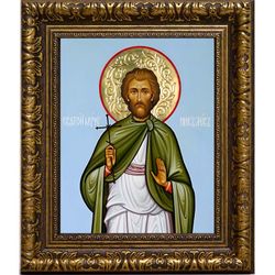 Лев Патарский мученик. Икона на холсте.