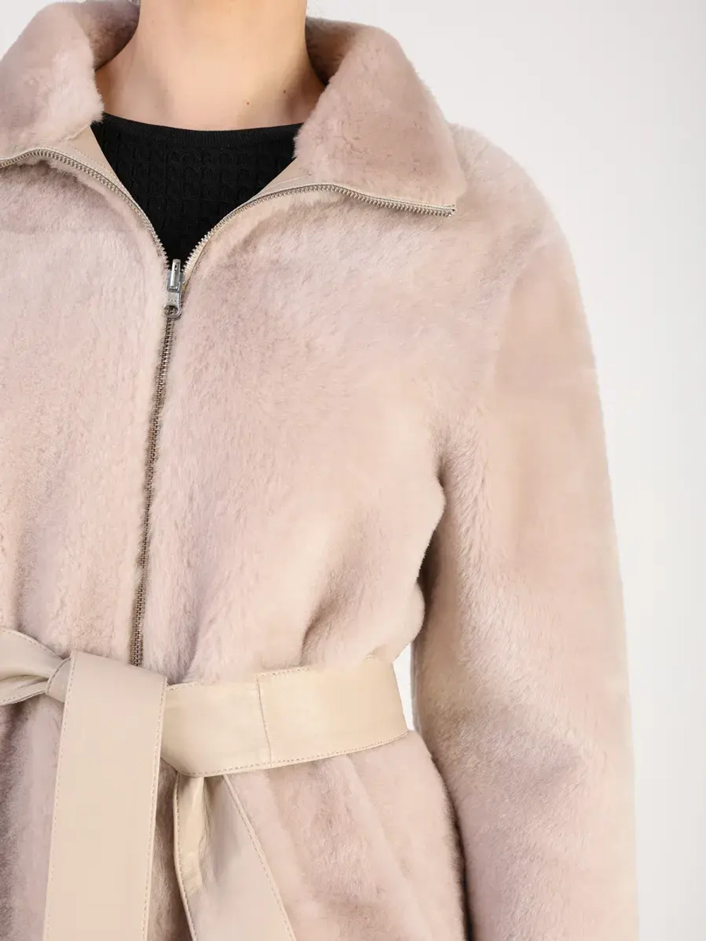 Дубленка зимняя шуба натуральная двухсторонняя