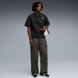 PUMA X SCUDERIA FERRARI МУЖСКОЕ ПОЛО PREMIUM, ЧЕРНЫЙ