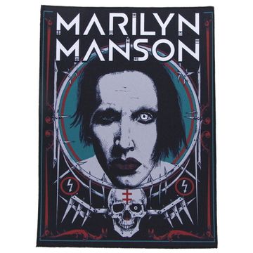 Нашивка спиновая Marilyn Manson (034)