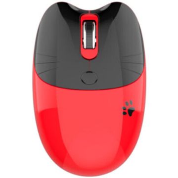 Беспроводная мышь Mofii M3DM 2.4G wireless+bluetooth red black