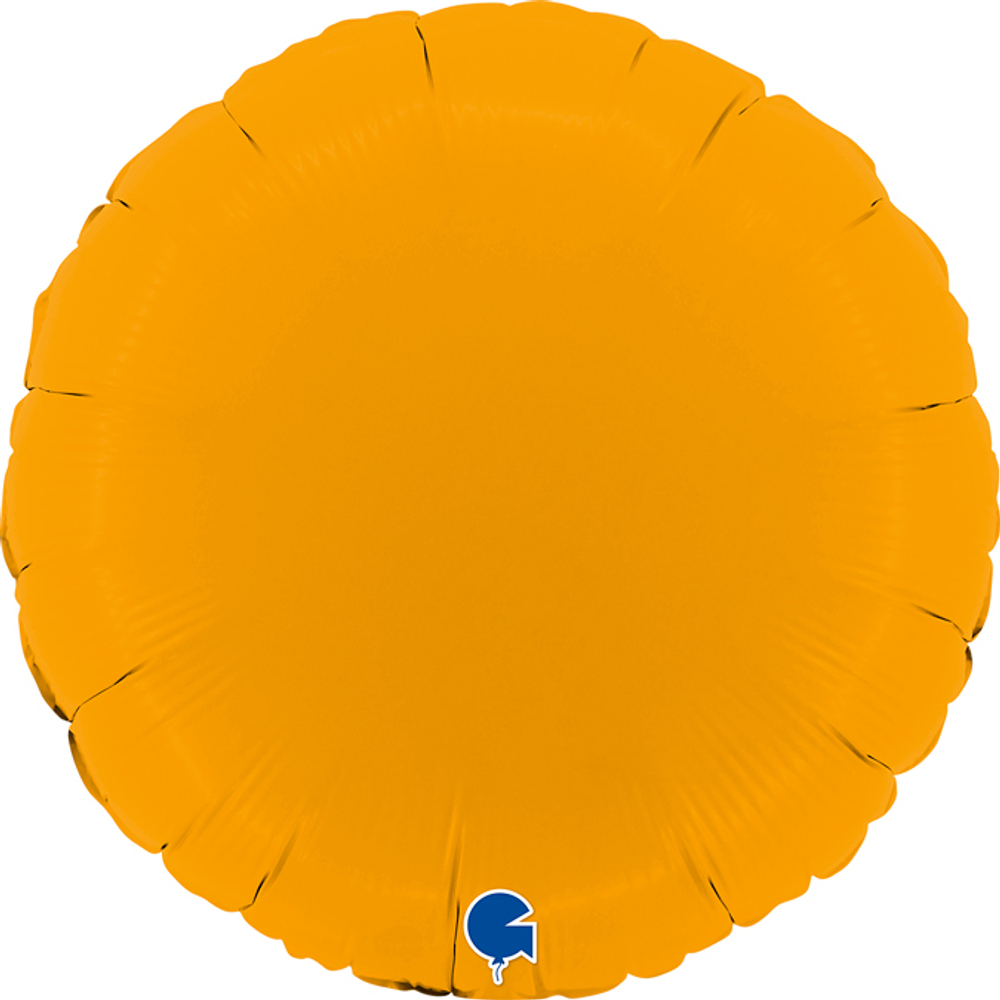 Круг 18" Оранжевый, Сатин Gr