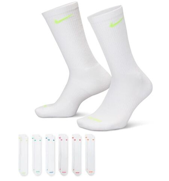 Теннисные носки Nike Everyday Plus Cushion Crew 6P - многоцветный