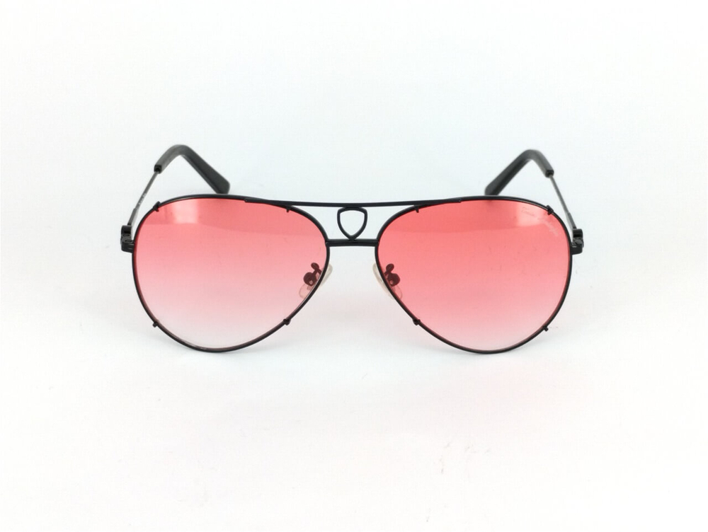 Солнцезащитные очки Tonino Lamborghini 752-08 AF FR Black-Metal Shaded Red Lens