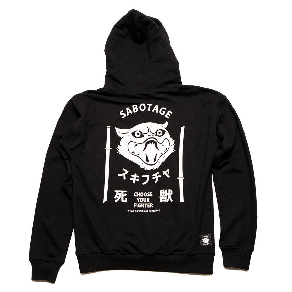 Худи Sabotage Черный 2.0