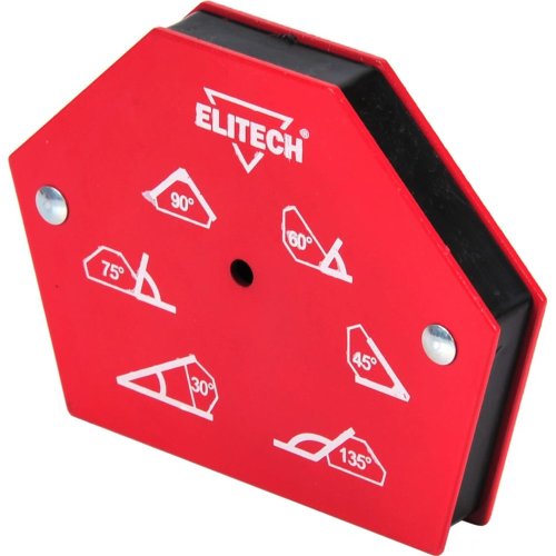 Уголок магнитный ELITECH для сварки (усилие 23 кг, для 6 углов)   0606.017600