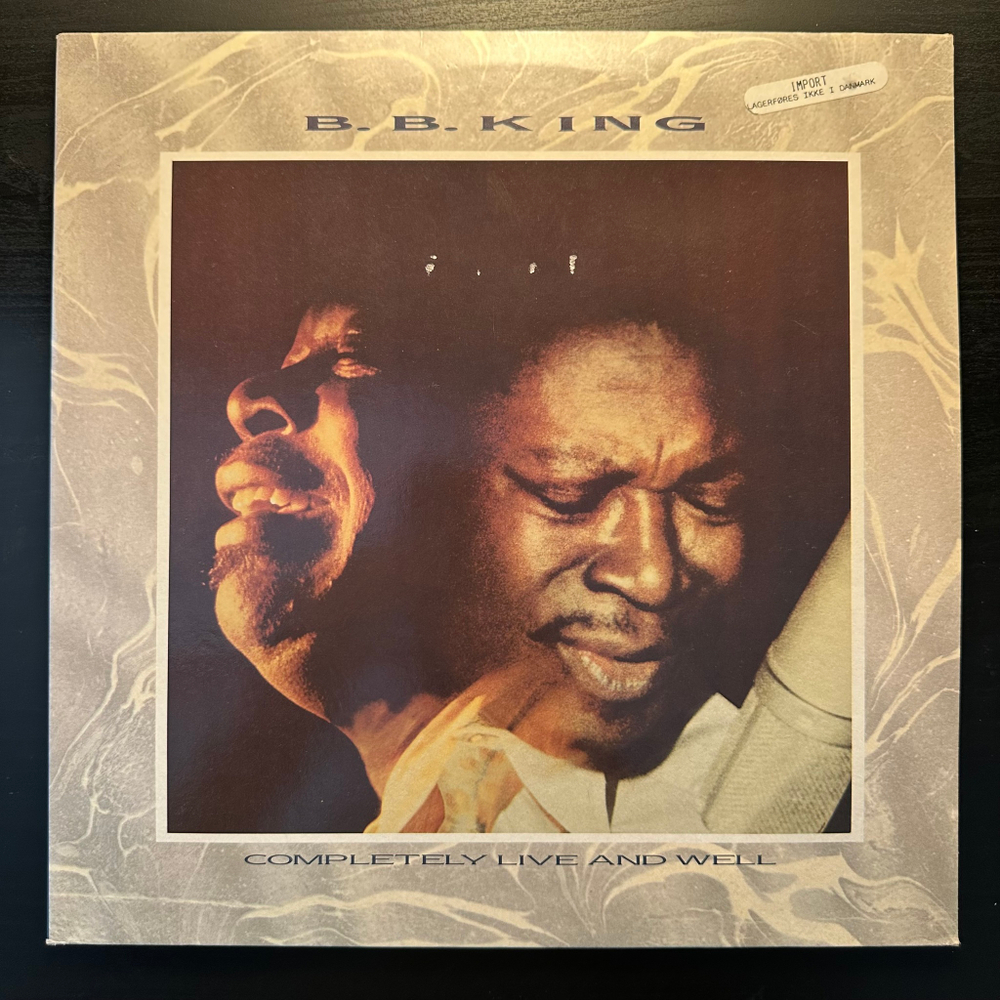 B.B. King - Completely Live & Well 2LP (Англия 1986г.)
