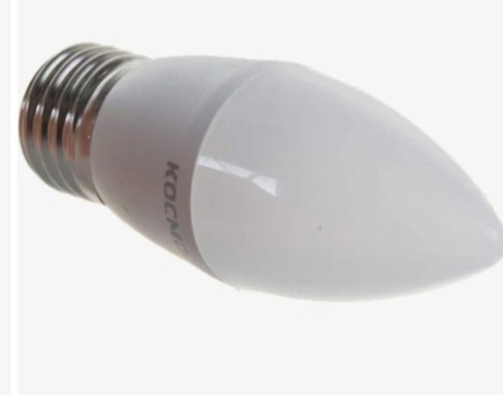 Лампа диодная Космос свеча 7,5W белый свет Е27 4500К