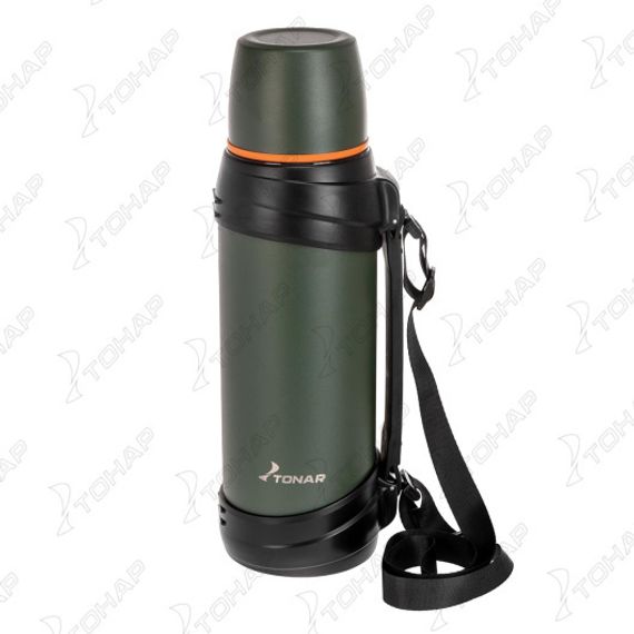 Термос (T-KD-938-2.5) 2500ML хаки (дополн.пласт.чашка, ручка) TONAR