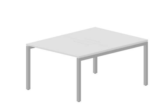 Составной стол Polo на 2 рабочих места 1180х1566х750мм (меламиновые аутлеты)