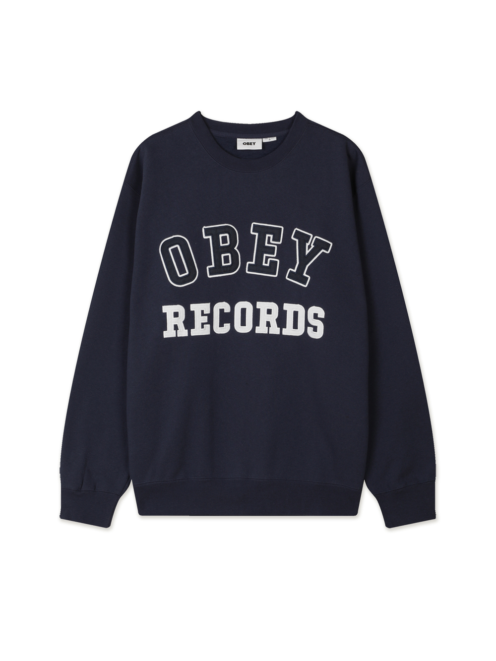 Мужская Толстовка Obey Records Crew
