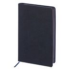 Ежедневник недатированный А5 (138х213 мм) BRAUBERG "Stylish", кожзам, гибкий, 160 л., синий, 126223