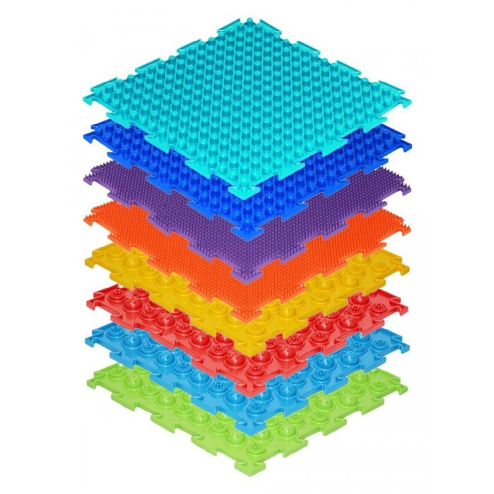 ОРТО-набор-7 Модульный коврик Бодрость (Колючки-4,Трава-2,Шипы-2)/82