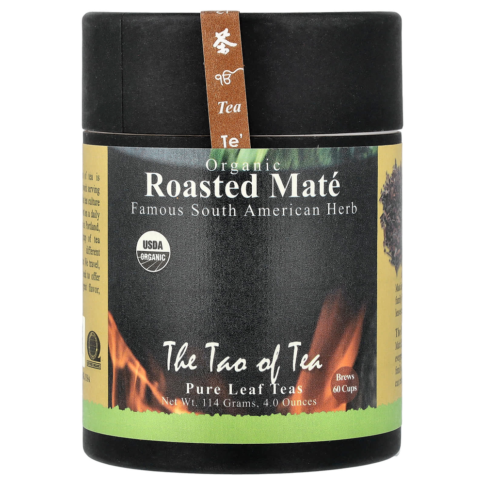 The Tao of Tea, органический обжаренный мате, 114 г (4 унции)