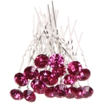 Шпильки для волос 20шт «Алмазик», цвет микс