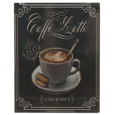 Картина холст, 18х24 см, Кофе, Y4-5113