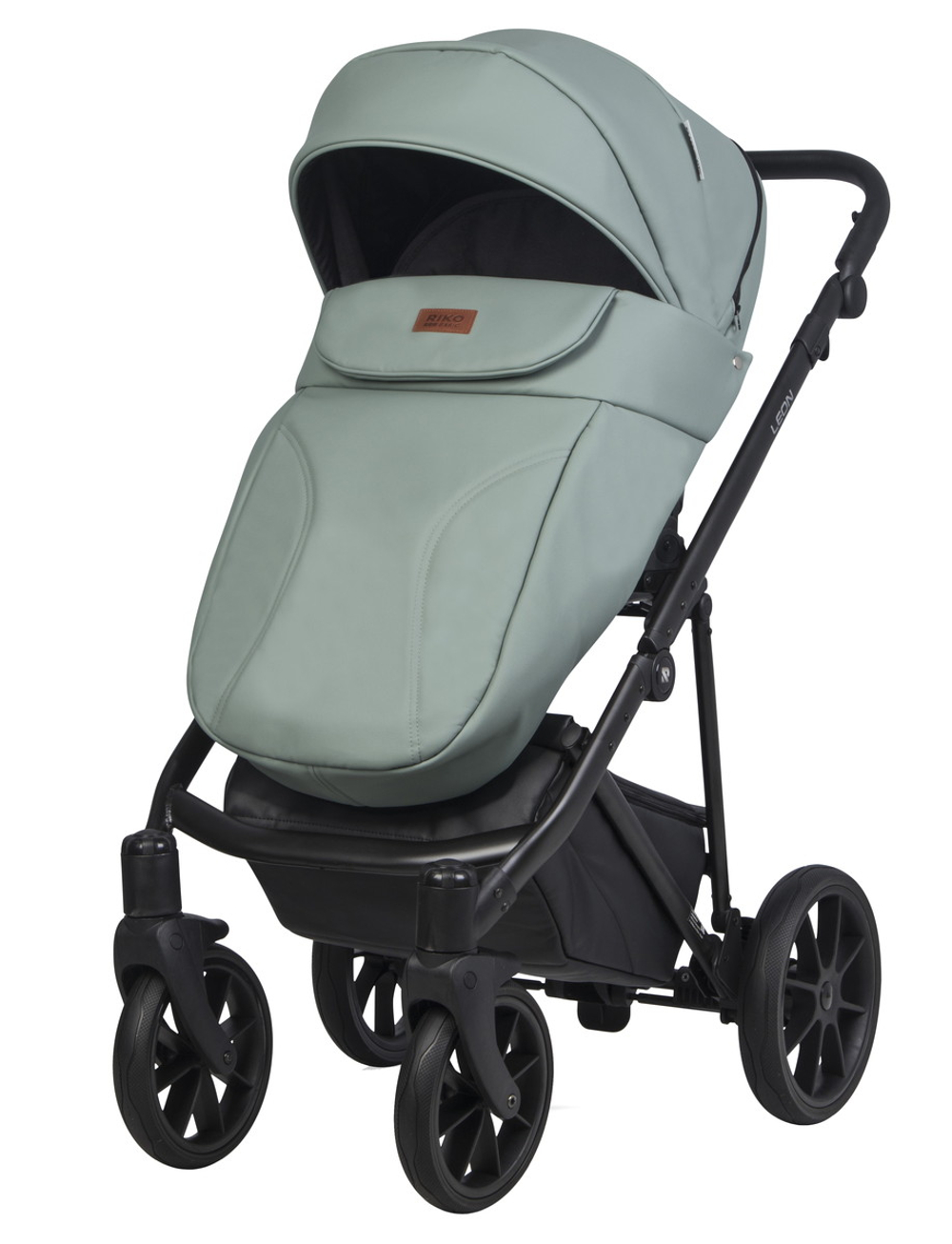 Детская коляска Riko Basic Leon 2 в 1 01 Green зеленый