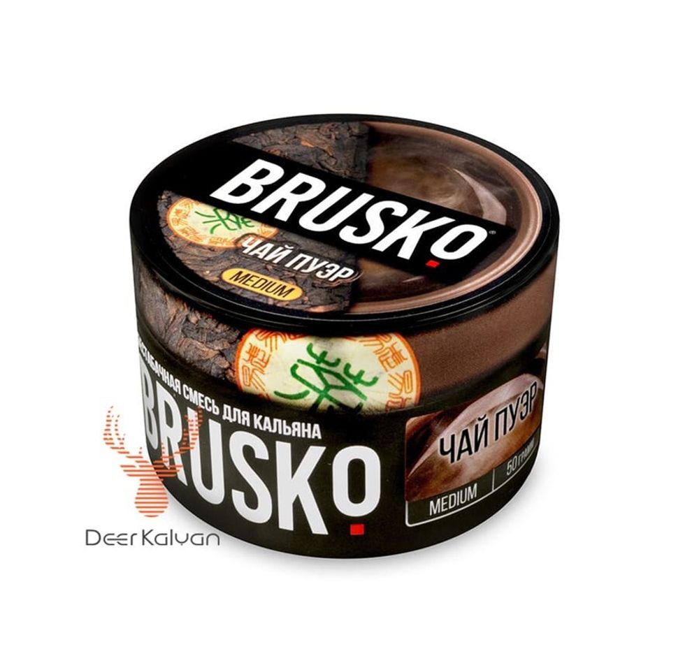 Brusko &quot;Чай Пуэр&quot; 50 гр.