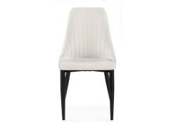 Стул на металлокаркасе Kora white / black