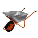 Тачка строительная 110л усиленная одноколесная