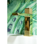 Смеситель автоматический для раковины Boheme Quad 159-G ЗОЛОТО