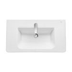 Тумба The Gap Original 800 2 ящика белый глянец/Раковина The Gap Original 80, ZRU9307647