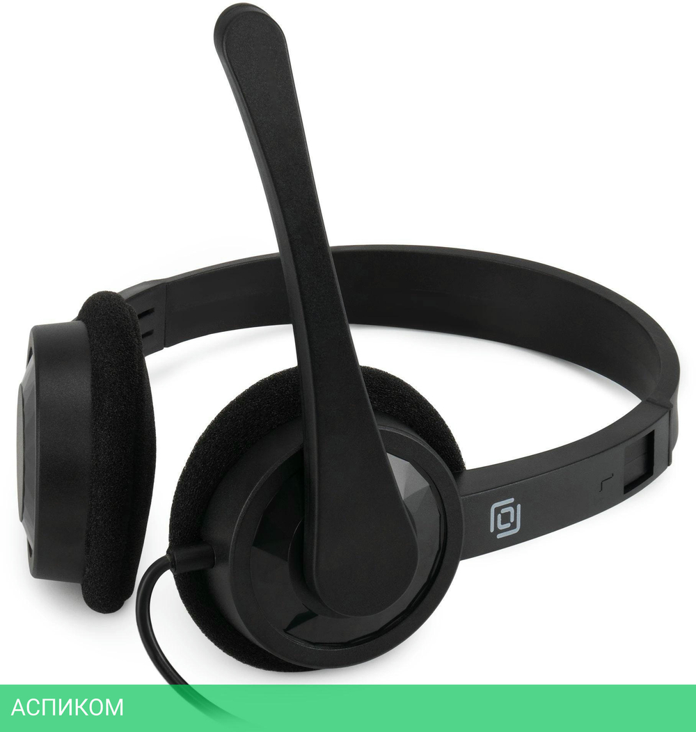 Наушники Oklick HS-M600 черный (1900372)