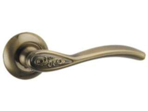 Ручки дверные RUMBA TL  ABG-6 зеленая бронза