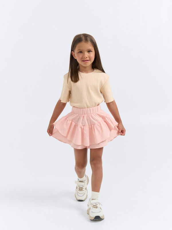 Футболка укороченная из кашкорсе 