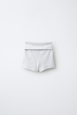 ZARA ПИЖАМА В ПОЛОСКУ НА БРЕТЕЛЯХ, СЕРЫЙ МЕЛАНЖ