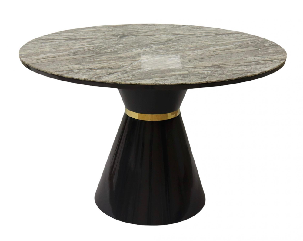 Стол обеденный Ist Casa Орион, 120х120х76 см, серый мрамор