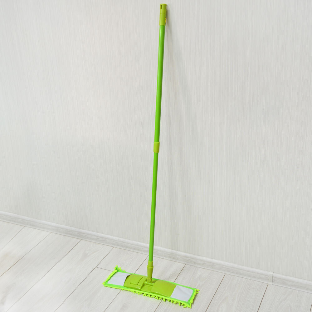 Швабра для пола с насадкой из микрофибры 40см