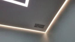 Решетка магнитная вентиляционная прямоугольная 220х120 белая