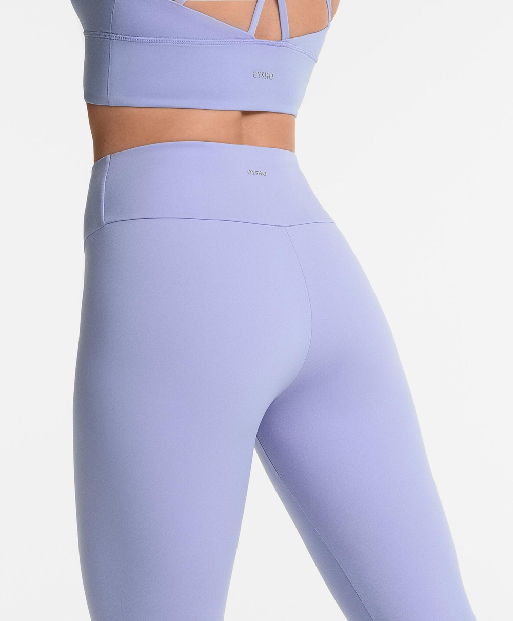 OYSHO Легинсы Comfortlux длиной до щиколотки с высокой посадкой, нежный блено-фиолетовый