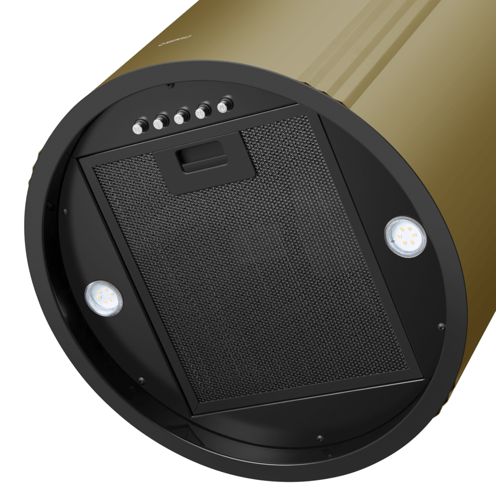 Островная вытяжка Maunfeld Lee Side 397 золотой (КА-00017512)