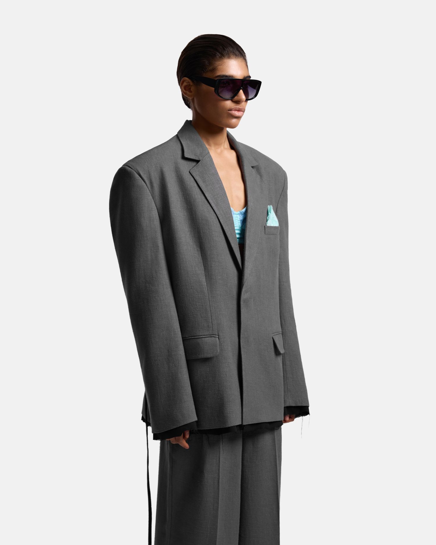 СТРОГИЙ ПИДЖАК ИЗО ЛЬНА