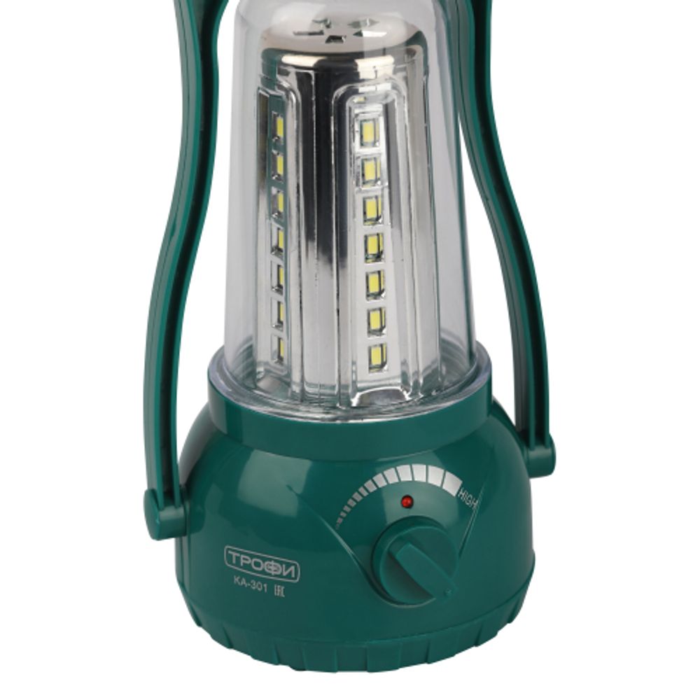 Фонарь кемпинговый светодиодный Трофи KA-301 аккумуляторный яркий мощный светильник | Кемпинговые фонари