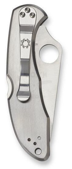 Складной нож Spyderco Delica 2 C11PS c клинком из стали VG-10, рукоять Stainless Steel