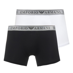 Набор мужских трусов хипсов 2в1 (черный, белый) Emporio Armani 111769_4F720 10320